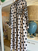 Long Animal Print Dress