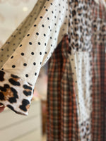 Long Animal Print Dress